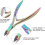 Cuticle Nipper Set – Stainless Steel Pusher, Cutter, Scissors & Scraper for Hands 4