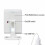 LED Vanity Mirror, Touch Dimming Natural Light, 180 Rotation Desktop Makeup Mirror 3