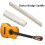 4PCS Acoustic Guitar Bridge Saddle Nut Replacement White Guitar Bone Bridge 5