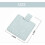 3 PCS Mini Travel Handheld Makeup Mirror 2