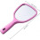 Handheld Double-Sided Round Makeup Mirror with Handle 2