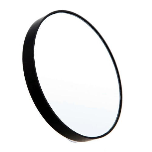 10pcs Black Round 10X Magnifying Makeup Mirror with 2 Suction Cups 1
