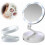 USB Rechargeable Foldable Makeup Mirror, 10x & 1x Double-Sided Magnification 3