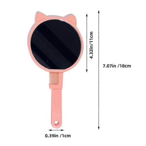 Portable 2-in-1 Comb Mirror for Makeup, Easy Carry 1