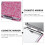 Chemical Makeup Mirror Foldable 3Pcs Practical Cosmetic Mirrors 5