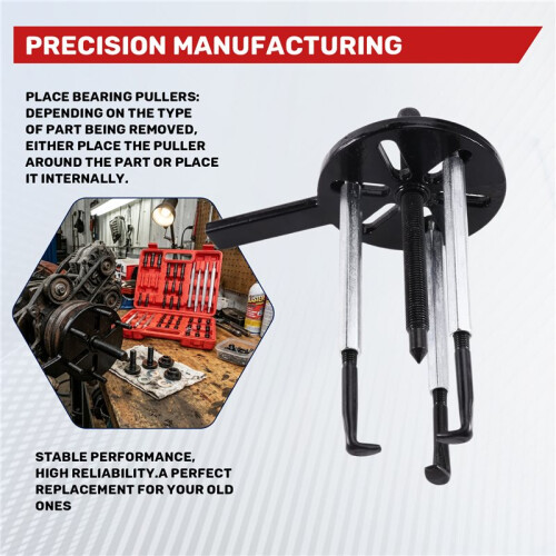 Three-Jaw Puller Bearing Extractor Removal Tool Inside Outside Bearing Multi-Function Puller Dedicated Universal Tool 1