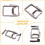 Dual-Hand  Phone Cage Extension Frame Accessory Stabilizer Universal Vlog Phone Stand Vlogging Grey 7