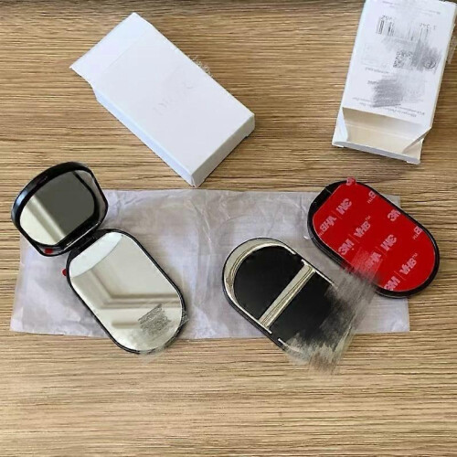 1 Logo Makeup Mirror with Phone Holder, Double-Sided, Boxed 2