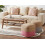 Beliani Pouffe KIRAMA Jute Pink 6
