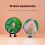 Clear High Power Magnifying Cosmetic Mirror with Pointed Reflection & Adjustable Angle 2