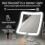 LED Lighted Makeup Mirror, 20x Magnification & Enhanced Illumination 2