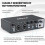 USB Audio Interface for PC,Computer Audio Interface for Recording Music 24Bit/196kHz, Portable Interfaz de Audio Mixer for Studio, Beginner Friendly 5