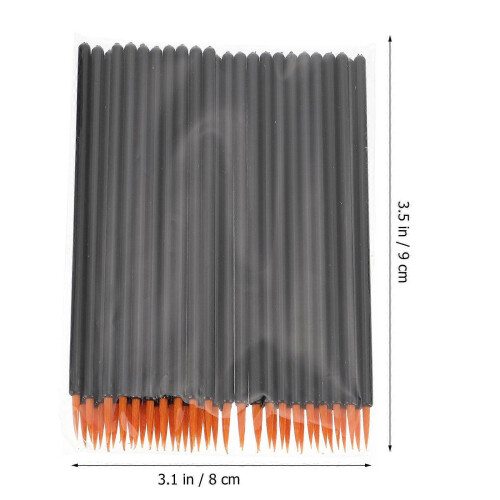 Pinceaux pour eyeliner, lot de 100, usage cosmétique 1