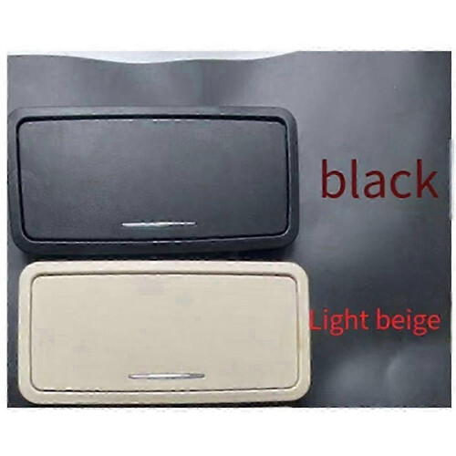 Car Rear Row Vanity Mirror Reading Light for XJ 2010-2015, Light Beige 1
