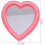 Heart Shaped Makeup Mirror Tabletop Cosmetic Vanity Wall Mirror 5