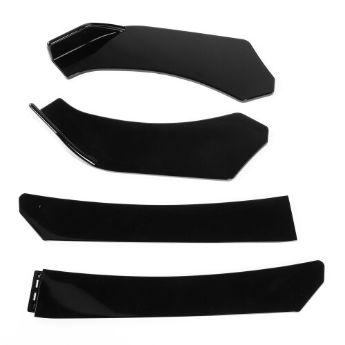 ABS Front Bumper Lip 4-Piece Kit