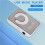 Mirror Clip USB Digital Mp3 Music Player Support 8GB  TF Card White 3