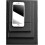 Adjustable PU Leather Travel Makeup Mirror with Folding Stand, Black 5