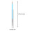 Set da 5 pezzi blu con penna per puntini e pennello in silicone per nail art 2