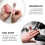 Set da 5 pezzi blu con penna per puntini e pennello in silicone per nail art 3