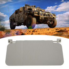 Grey Sunshade Visor for Construction Vehicles