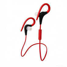 (Red) Sports Earbuds Bluetooth With Waterproof Ipx3 Call Support Users Active For