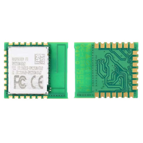 For Raspberry Pi Radio Module 2 2.4GHz WiFi4 &  5.2 Wireless Module with Integrated Antenna 2
