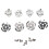 Propeller Mounting Base Hub Replacement for  Phantom 4/4 RTK Drone Repair Parts,Durable Propeller Mount Accessories 1