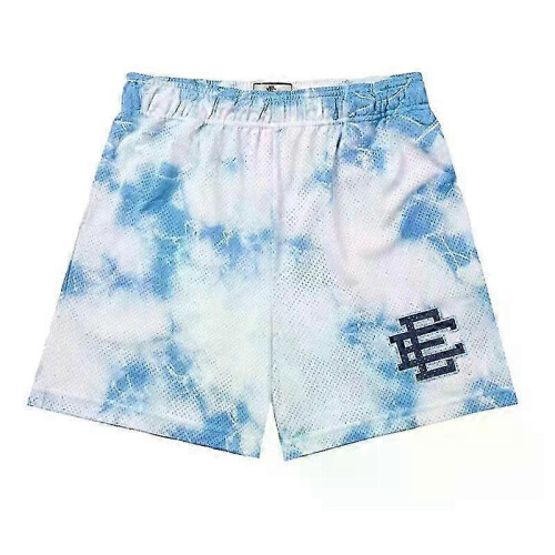 (Coffee CC, XXL) Eric Emanuel EE Basic Shorts - Men's Gym Workout Shorts