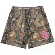 (Red WJX, M) Eric Emanuel EE Basic Shorts - Men's Gym Workout Shorts