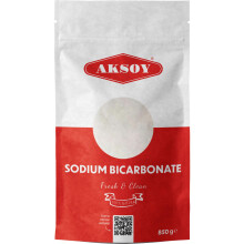 Aksoy Baking Soda 850GR | Pure Sodium Bicarbonate Powder with Highest Purity, Fo