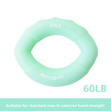 (Light Green)Silikon Hand Übungsring verschiedene Farben Finger Stärkung Physiotherapie