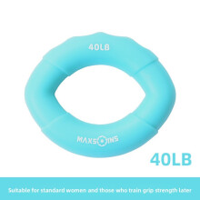 (Blue)Silikon Hand Übungsring verschiedene Farben Finger Stärkung Physiotherapie
