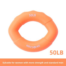 (Orange)Silikon Hand Übungsring verschiedene Farben Finger Stärkung Physiotherapie