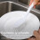 ABENA White Dishwashing Brush, 27cm – Stiff Bristle, Scraper Edge, Durable Nylon, Ergonomic Handle. 4