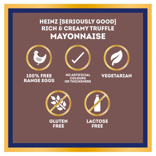 Heinz Heinz Truffle Mayonnaise 220ml 2