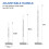 SetSail Grout Cleaner Brush with Long Handle, V-Shaped Floor Scrub Brush 2