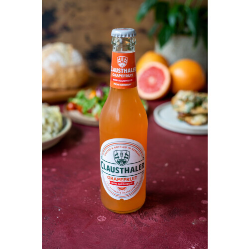 Clausthaler Grapefruit Alcohol Free Beer - Case 24 x 330ml, 2