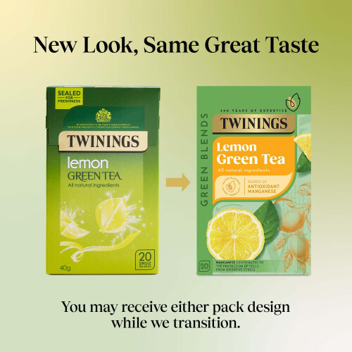 Twinings Twinings Lemon Green Tea 20 Tea Bags 1