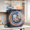 Homcom HOMCOM 5 kg Portable Vented Tumble Dryer Machine with Timer, Blue 5