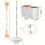 Spin Mop 61in Long Handle 5 Refills large Floor Mop and Bucket Set System 2