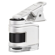 Microscope Portable Multifonctionnel à Grossissement 60X avec Lumière LED pour L'Expertise de Bijoux et la Recherche Scientifique