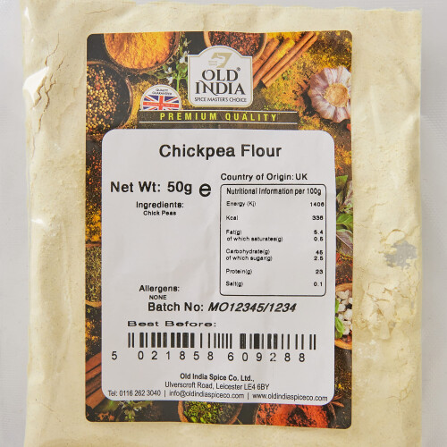 Old India Chickpea Flour 50g 1