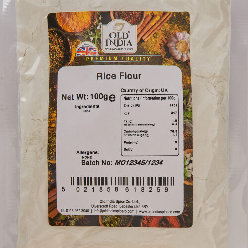 Old India Rice Flour 100g 1