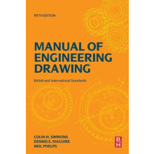 Manual of Engineering Drawing by Colin H Simmons Paperback Book