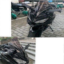 (Big Mirror) For Suzuki Gsxr 600 750 1000 Gsx1300r Gsx650f Gsx-r Motorcycle Mirror Modified Wind Wing Adjustable Rotating Rearview Mirror