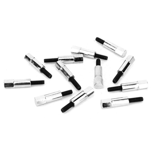 Chrome Valve Cover Bolt Set for Ford 302 351W