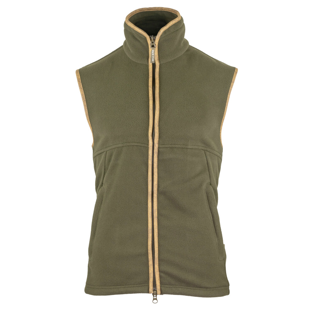 Jack Pyke Mens Countryman Thermal Fleece Gilet Dark Olive 3X-Large Green,Grey