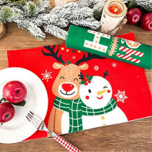 (7) Merry Christmas! Heat-resistant placemats, dish cushions, and party decorations.