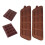 12 Lattice Silicone Chocolate Cake Pudding Mold Kitchen Baking DIY Tool Accessories 2